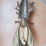 Brass fly ashtray