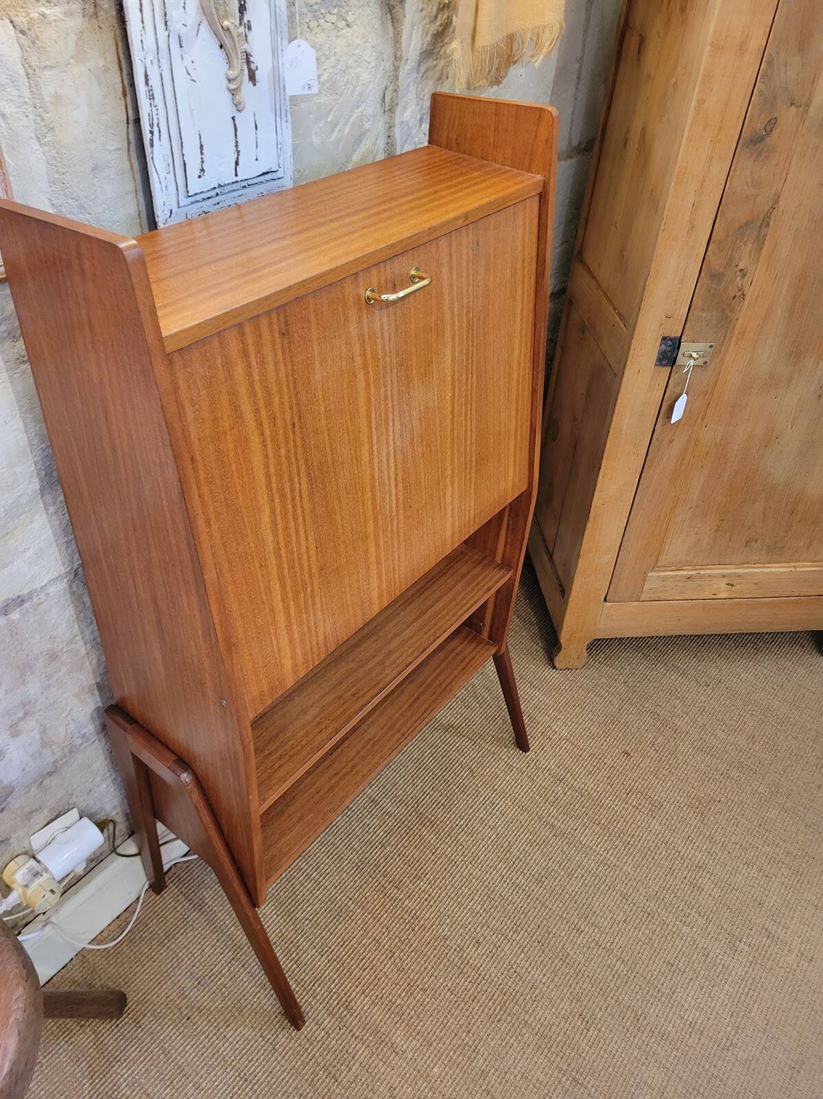 Secrétaire vintage pieds compas