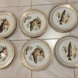 Porcelain fish set