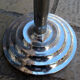 Standing ashtray, vintage, metal