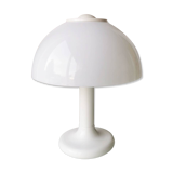 White table lamp mushroom 1970s space age