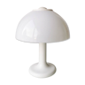 White table lamp mushroom 1970s space age