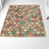Multicolour Vintage Handmade Rug sku1100
