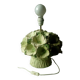 Lampe de salon a poser en ceramique bouquet de fleurs