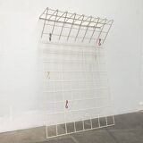 German minimalist Mid-Century coat rack in rope, 1960s