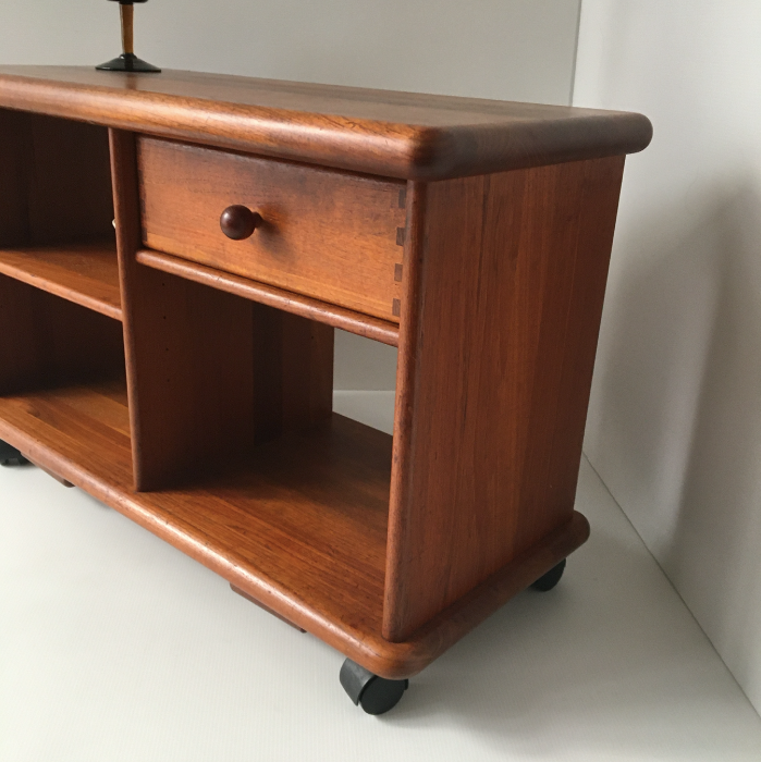 Scandinavian teak tv stand