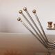 Menorah hanukkah candle holder with 9 candles design Korem 1970