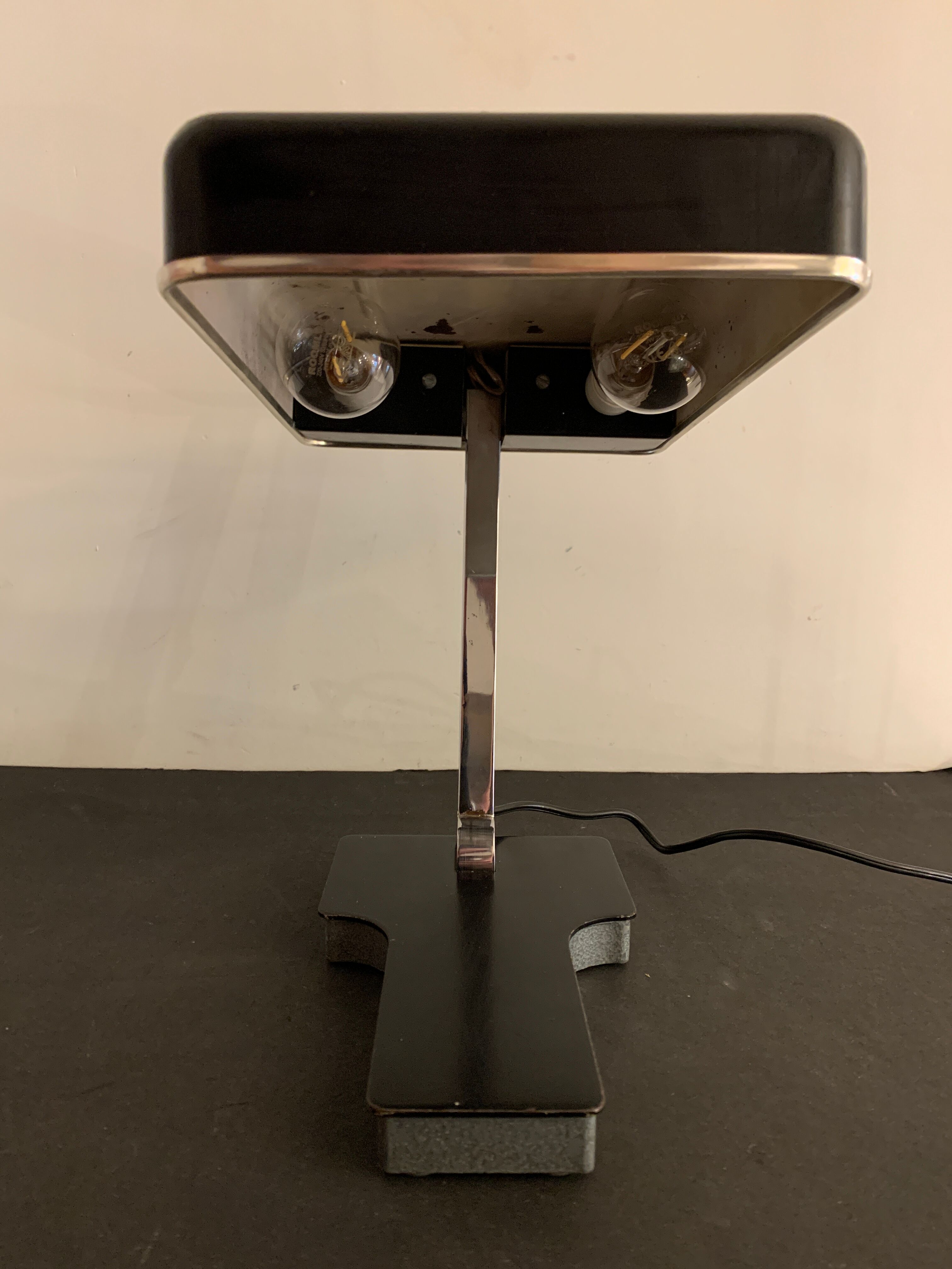 Adjustable Fase lamp, model Mini Fase in black metal, 1960
