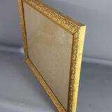 Old Frame Wood - Gild stucco decoration ancoly flowers 59X47 cm leafing 51.9x39.9 cm SB115