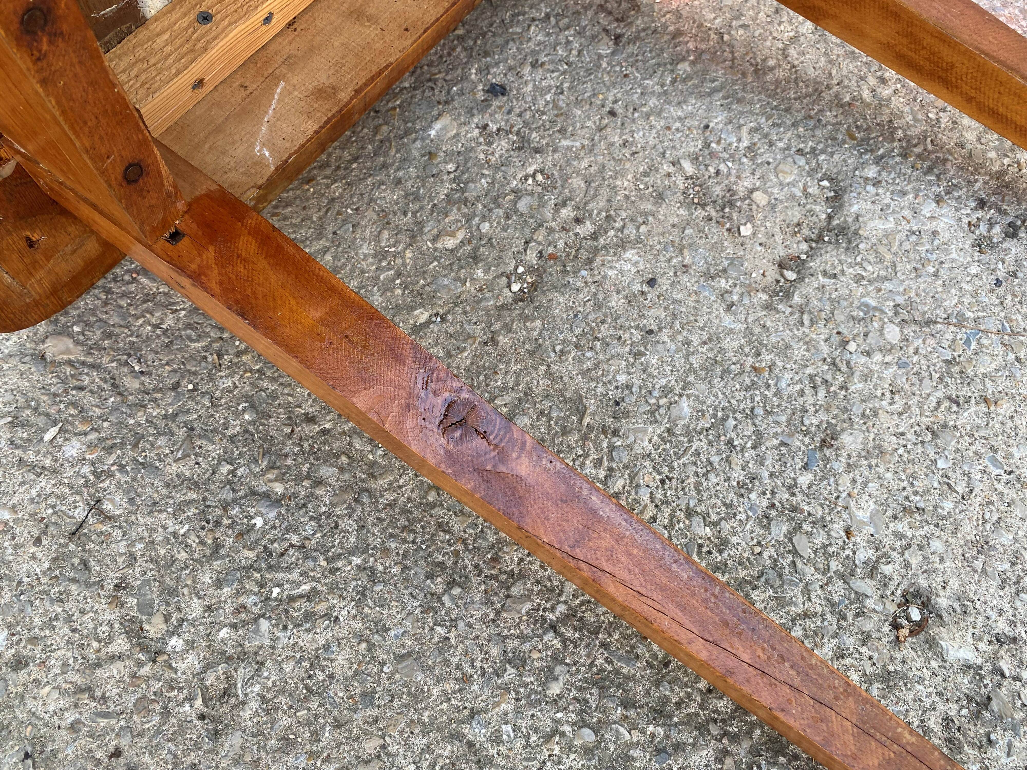 Desk with 1 drawer, oak top, 105x56cm