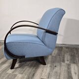 Art Deco Lounge Chair by Jindrich Halabala, 1940s