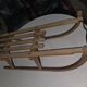 Vintage wooden sled