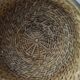 Rattan and brass book basket, Italy, 1970