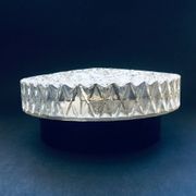 German Wall Lamp in Crystal Glass by Bur Leuchten, 1960s