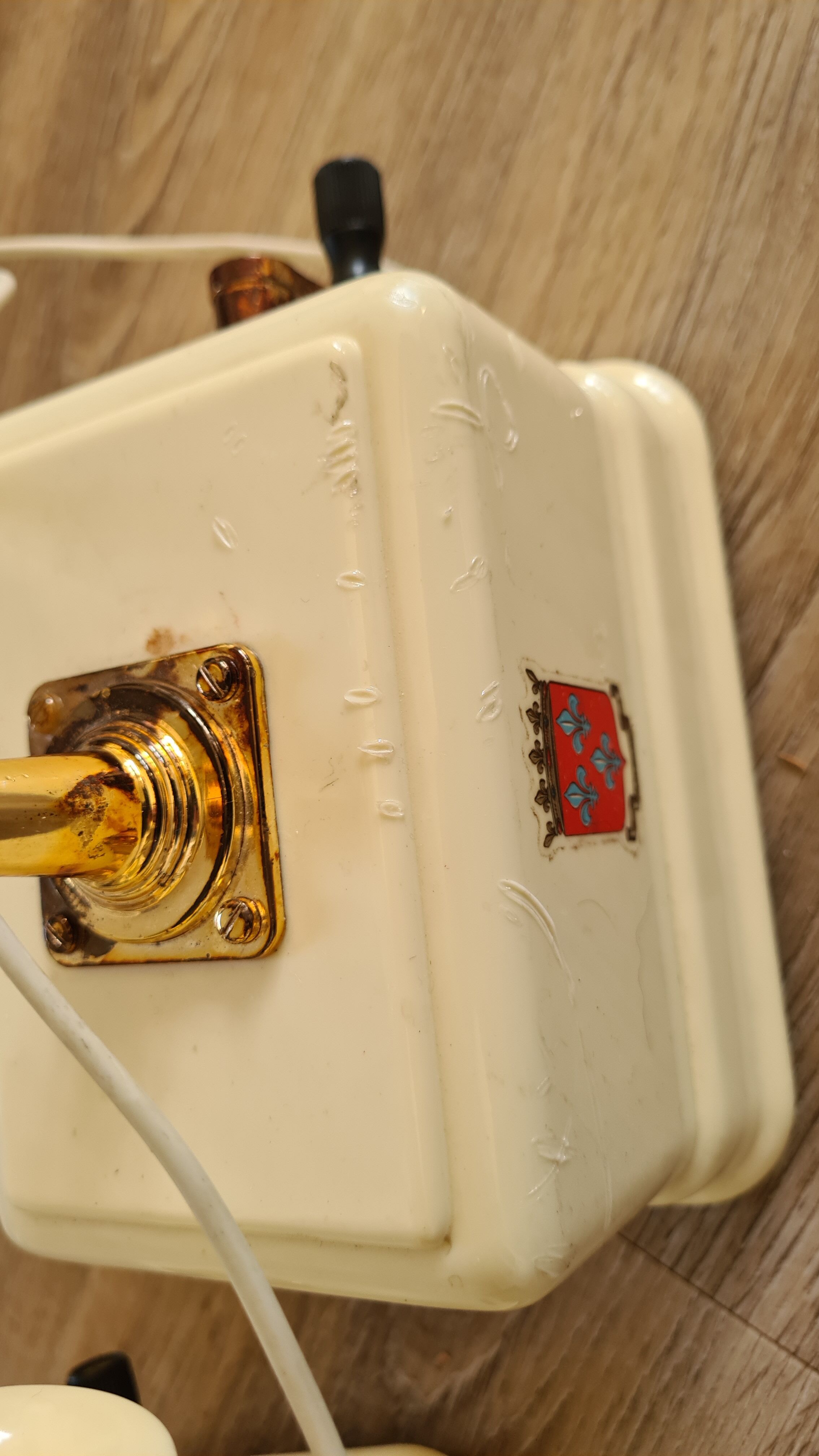 Ancien jouet rétro  2 téléphones geobra 60’s vintage