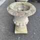 Pair of Médicis garden vases in reconstituted stone – Superb patio