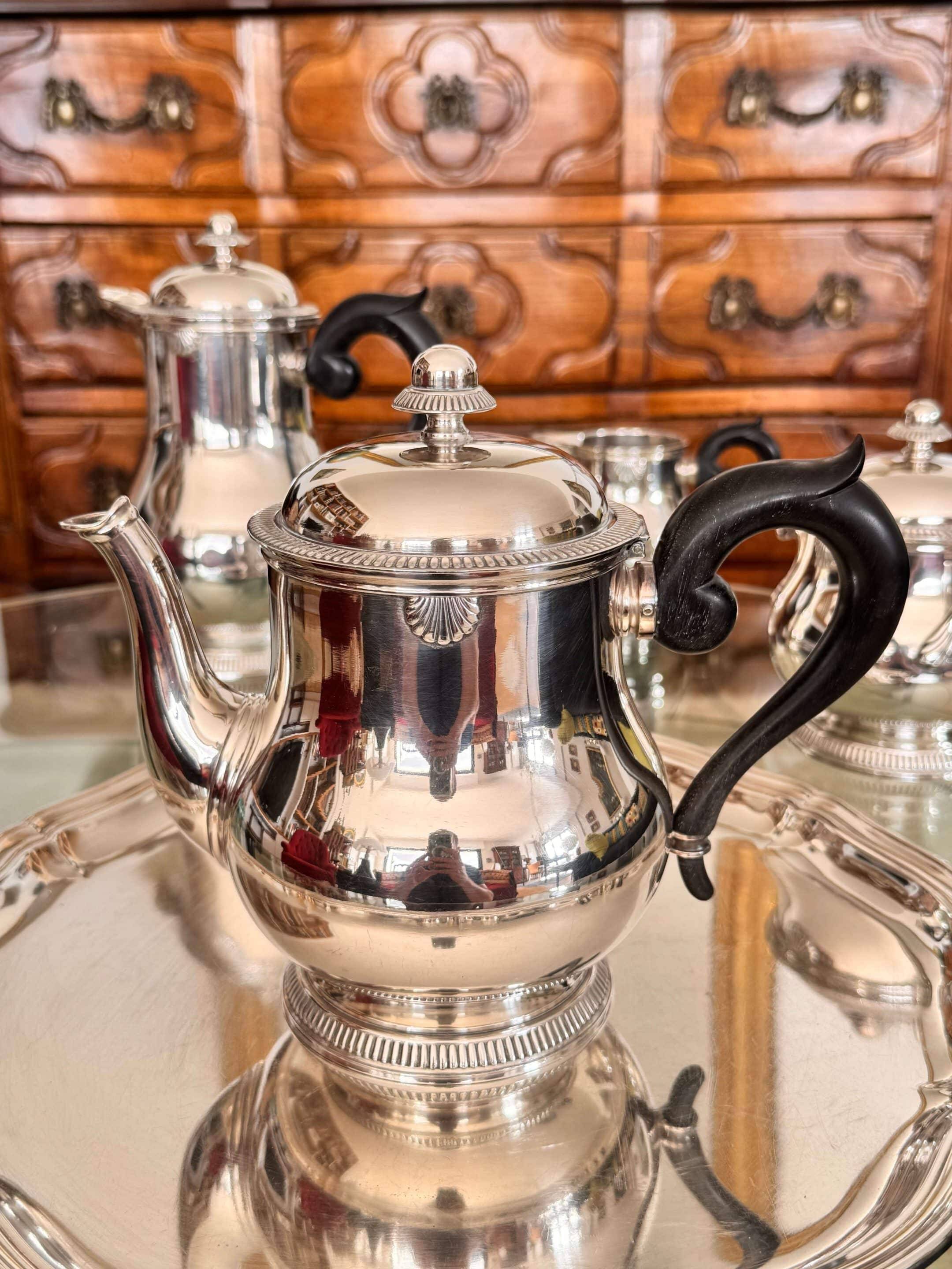 Antique Ercuis tea and coffee set from the 1960s