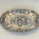 Empty silver metal pocket