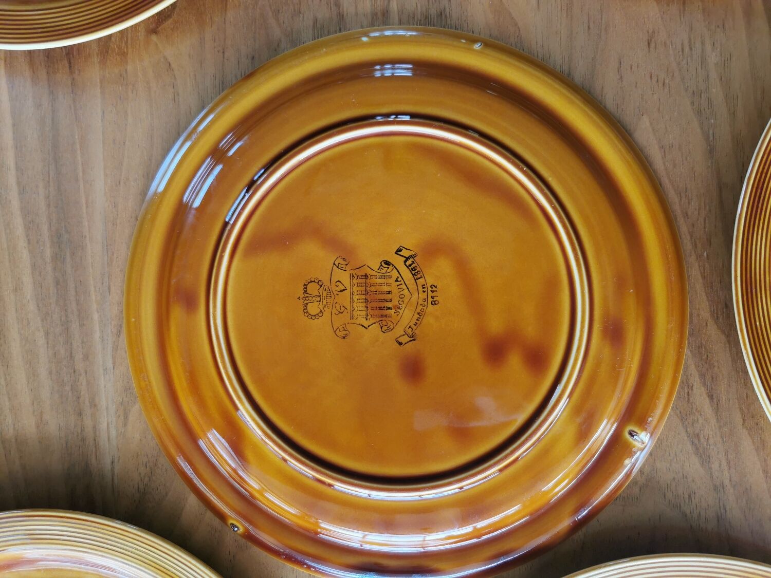 Vintage Segovia fish service