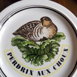 Lot of 6 porcelain plates