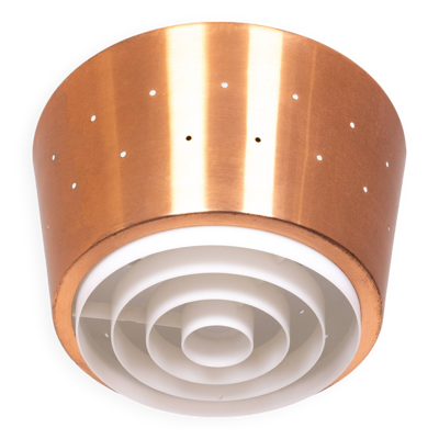 Lampe à suspension en laiton Fog & Mórup années 1960 Danemark