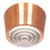 Lampe à suspension en laiton Fog & Mórup années 1960 Danemark