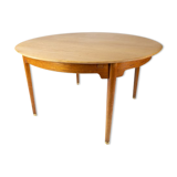 Dining table in oak of danish design from the 1960s.