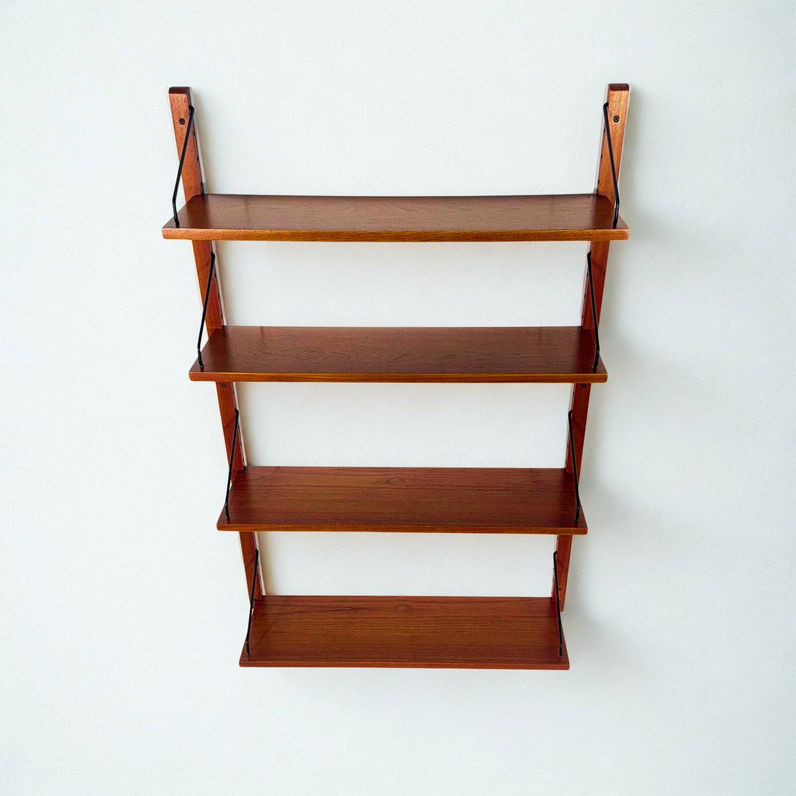 Poul Cadovius one bay teak Wall unit