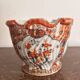 Antique Planter Cache Pot Satsuma Style Imari Japan 19th Century Meiji