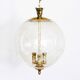 Limburg ball pendant lamp in glass and brass