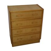 Rattan dresser 1950