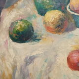 Still life oil on canvas, Brunel