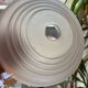 Translucent glass saucer suspension