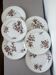 Set of 6 vintage dinner plates from Sarreguemines, Danish model 210412.