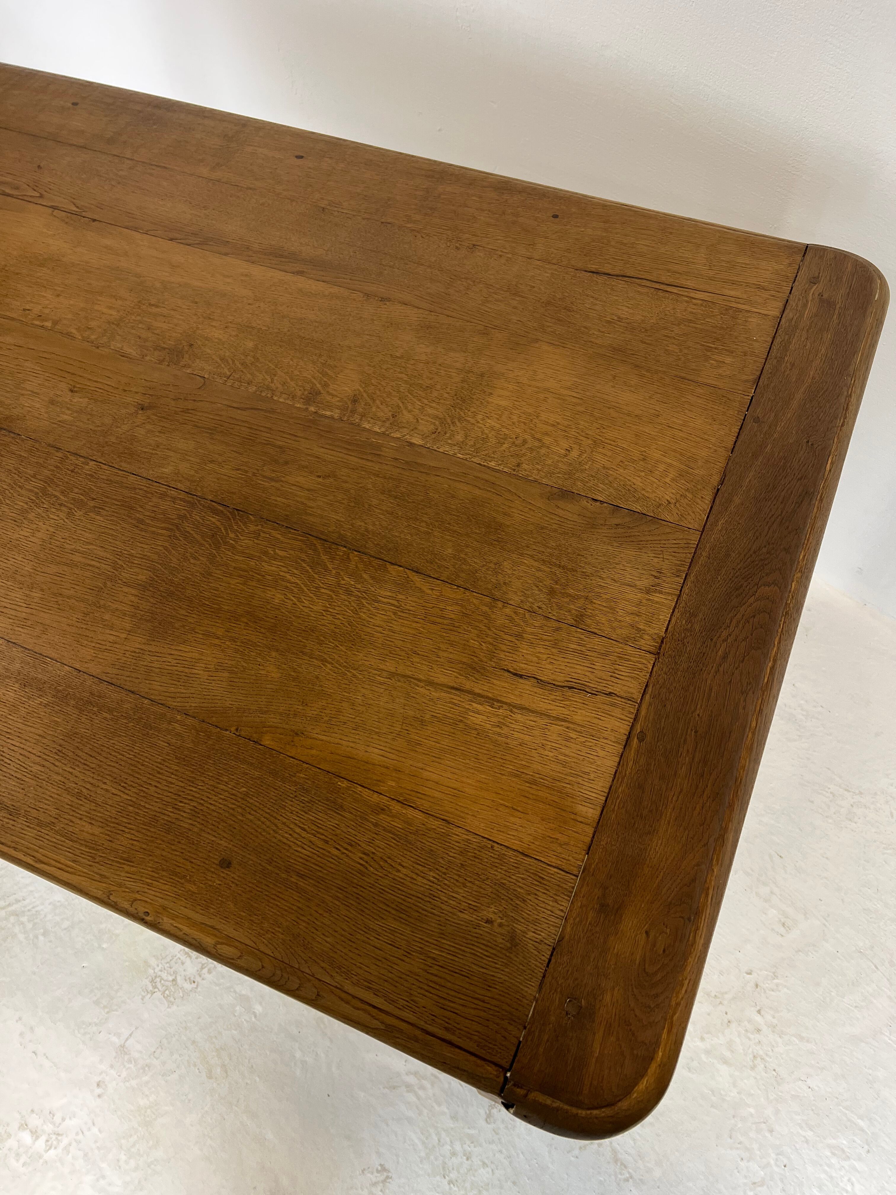 Old oak farmhouse table