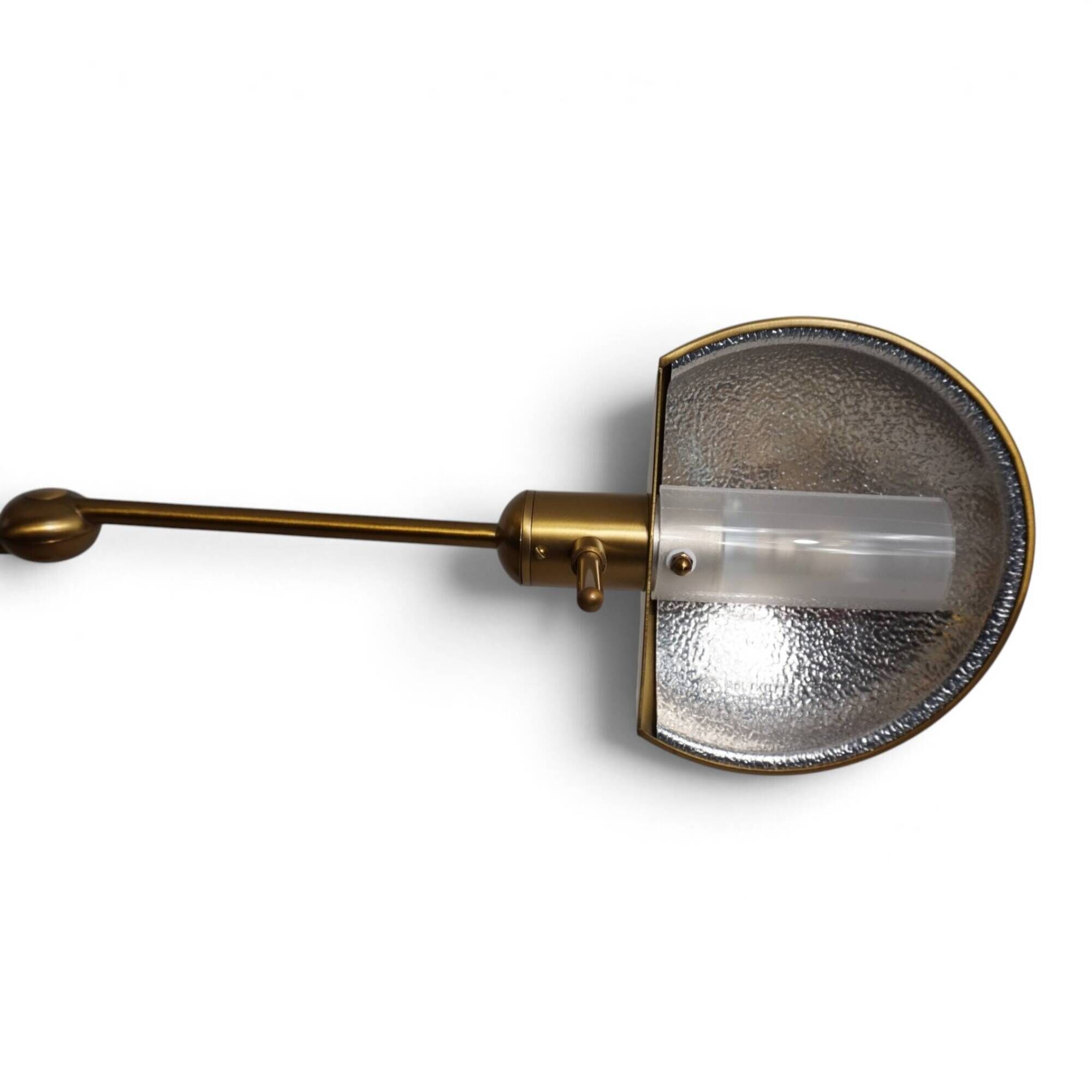 Holtkötter 6352/1-3 Tablelamp–Brass-colored, Dimmable and Height adjustable