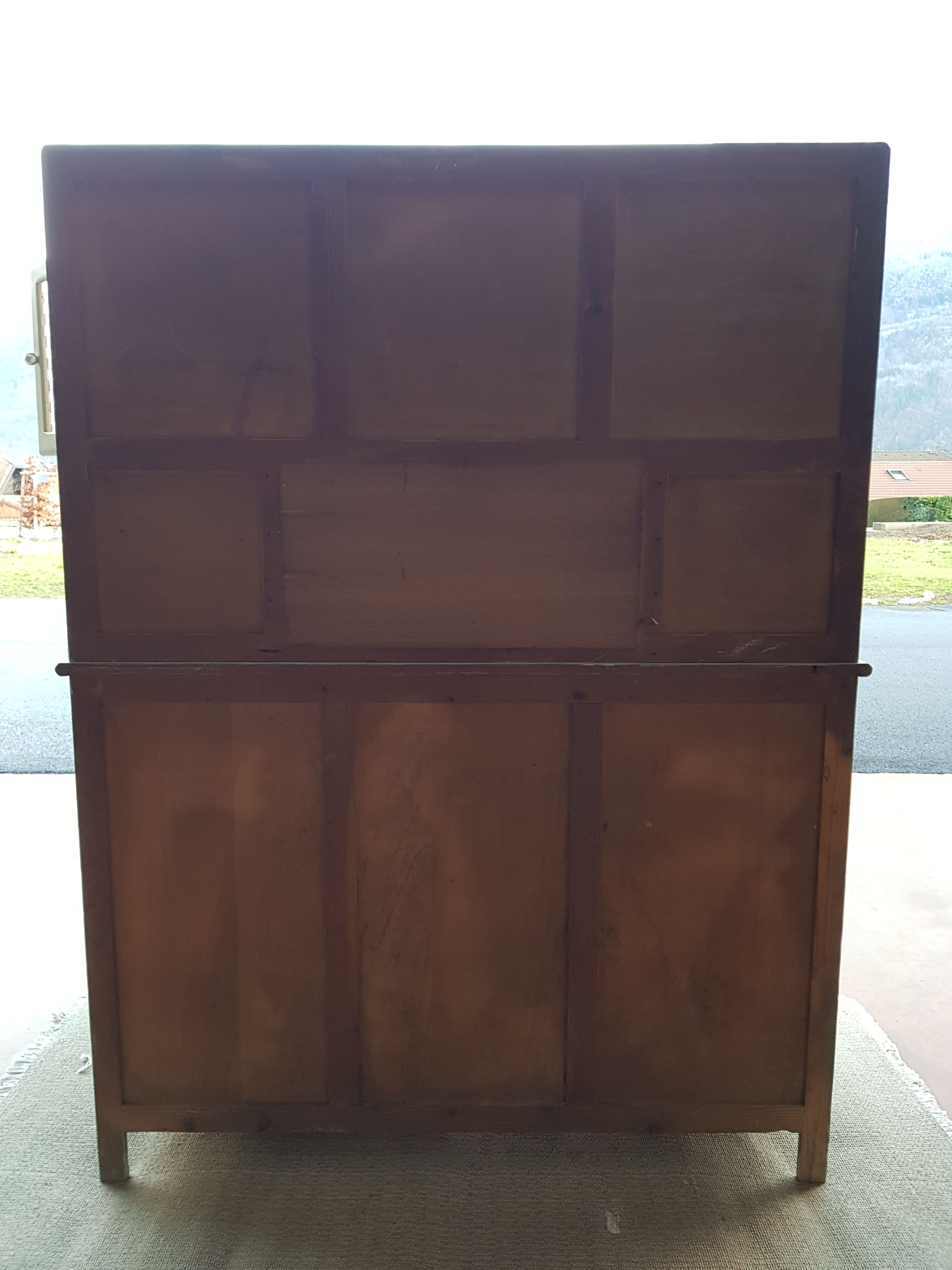 Old furniture style Mado Green/greyed 40s