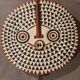 Masque soleil africain Bobo en bois - Mali