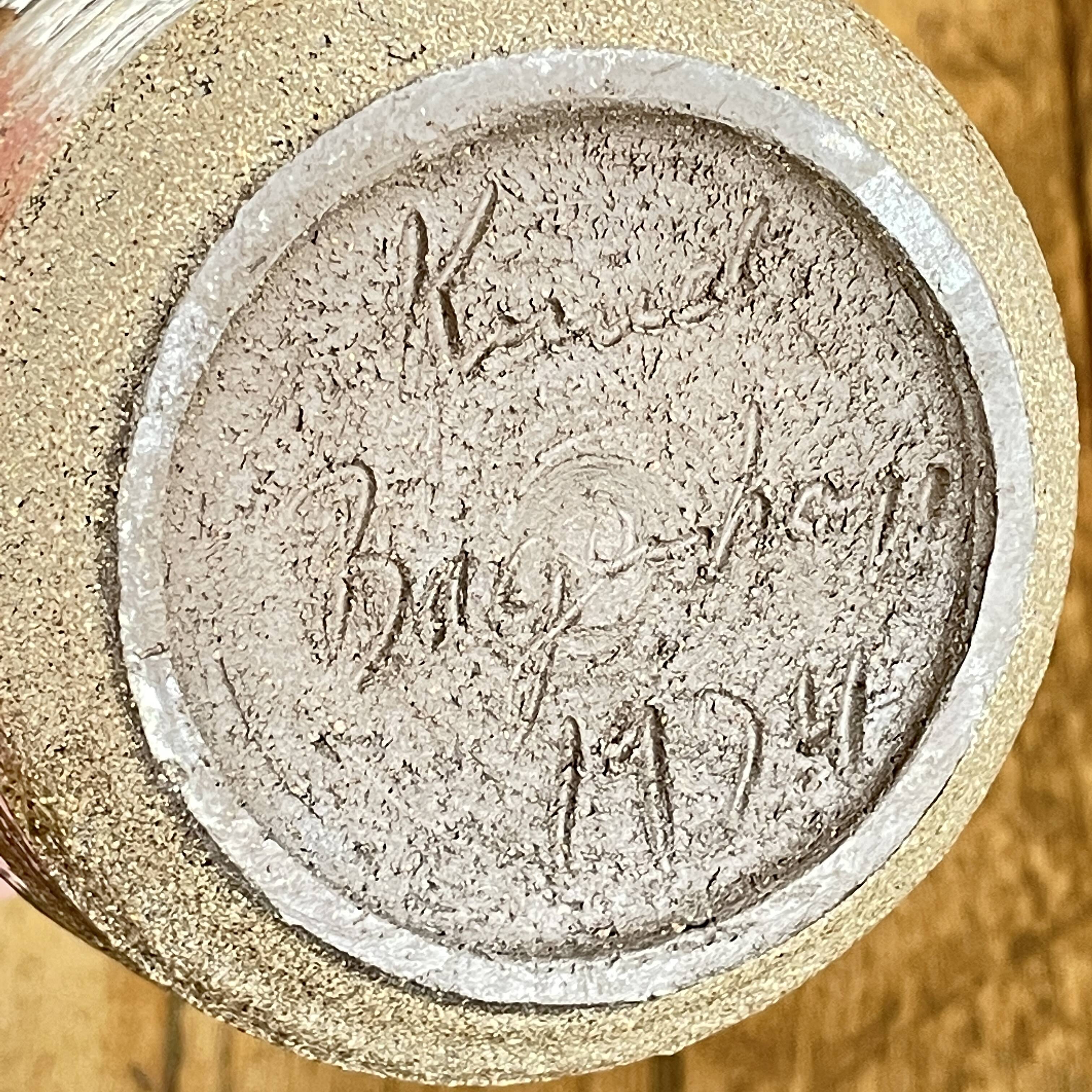 Small Scandinavian stoneware vase, 1970.