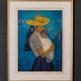 Engraving by Toffoli countersigned artist's proof 20th century