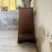 Jardinière années 50 palissandre constructiviste