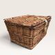 Panier à couvercle en osier
