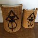 Appliques en osier 1960