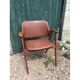 Vintage style brown armchair