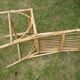 Rattan and bamboo chair