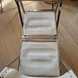 Set of 2 folding chairs Fantoni and Geraci