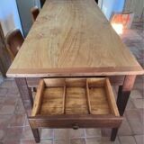 Restored farmhouse table