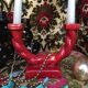 Double ceramic chandelier Longchamp