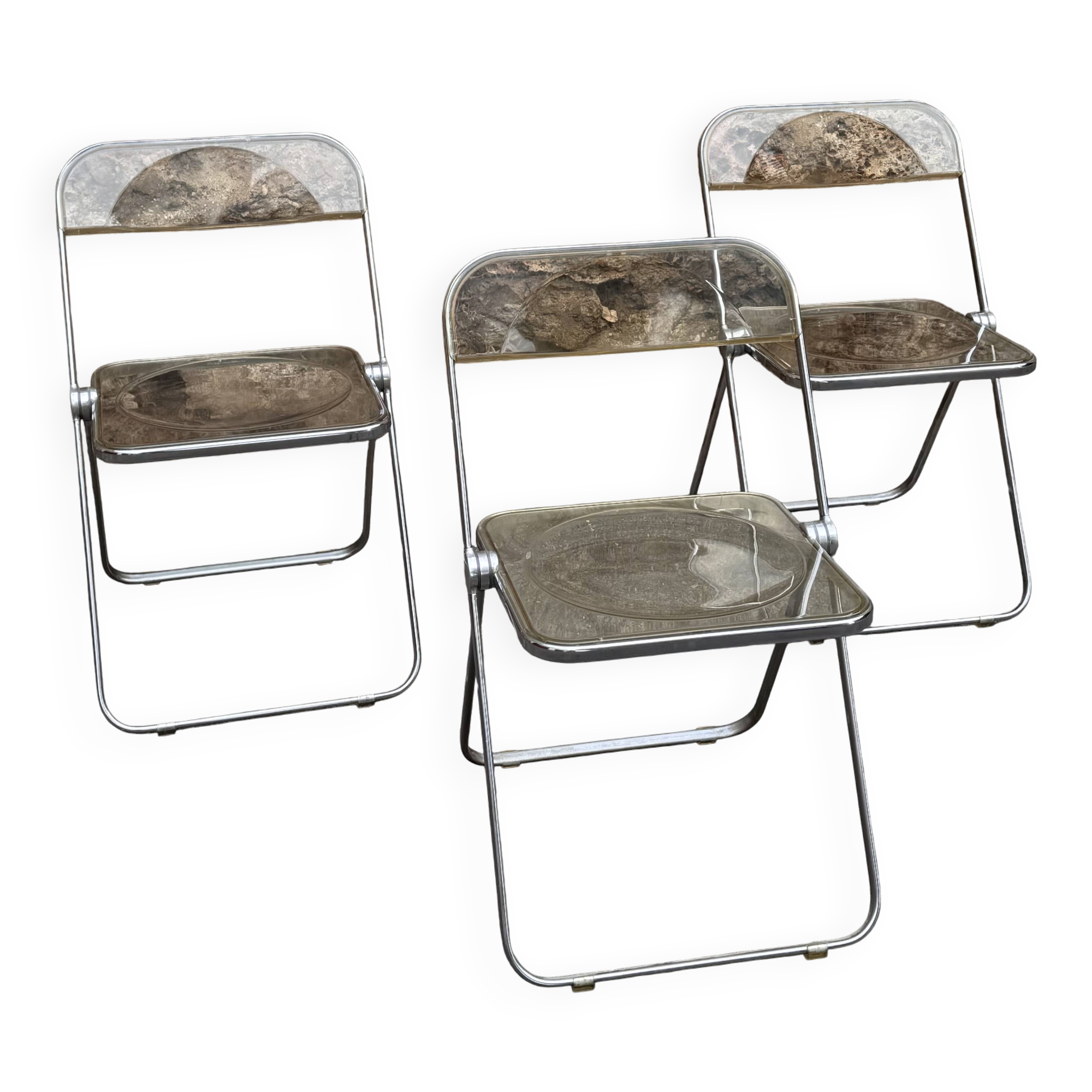 Plia Chairs - Giancarlo Piretti - Castelli edition