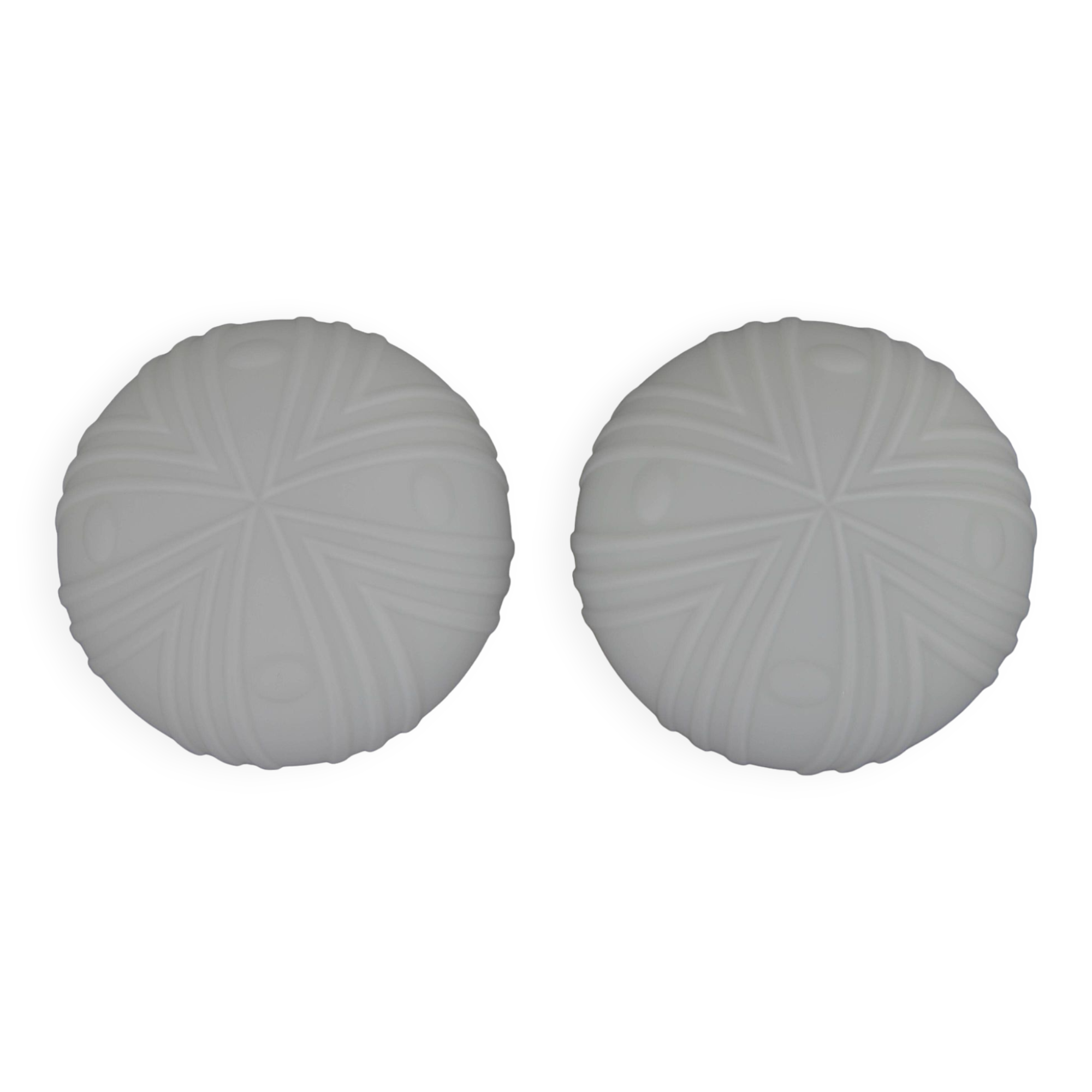 Pair of Mid-Century Flush Mounts, 1990s